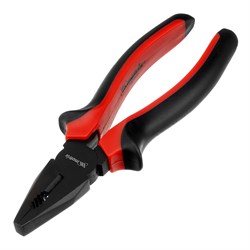 Плоскогубцы комбинированные Black Nickel, 180 мм, двухкомпонентные рукоятки Matrix 15878