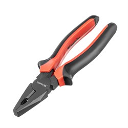 Плоскогубцы комбинированные Black Nickel, 200 мм, двухкомпонентные рукоятки Matrix 15879