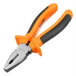 Плоскогубцы комбинированные Comfort, 180 мм, шлифованные, двухкомпонентные рукоятки Sparta 15891