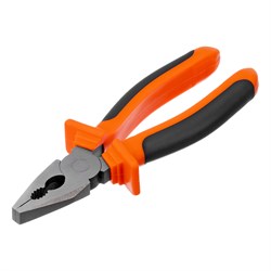 Плоскогубцы комбинированные Comfort, 200 мм, шлифованные, двухкомпонентные рукоятки Sparta 15892