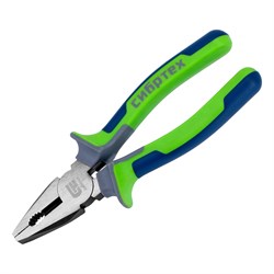 Плоскогубцы комбинированные, 200 мм, фосфатирование, трехкомпонентные рукоятки Сибртех 15902