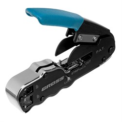 Клещи для обжима телефонных и компьютерных клемм RJ45, 8P и RJ11/12, 6P, компактный размер, CAT5 Gross 16100