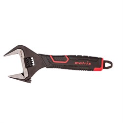 Ключ разводной, тонкие губки, фосфатированный, двухкомпонентная рукоятка, 200 мм, PRO Matrix 16224