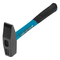 Молоток слесарный, 1000 г, квадратный боек, фибергласовая обрезиненная рукоятка Gross 16262