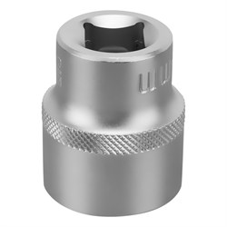 Головка торцевая, 24 мм, шестигранная, CrV, под квадрат 1/2 Stels 14723