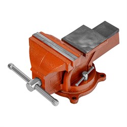 Тиски слесарные, 150 мм, поворотные, с наковальней Sparta 16402