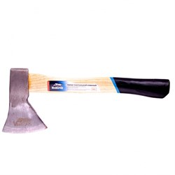 Топор плотницкий, кованый, деревянная рукоятка, 600 г, пескоструйное покрытие полотна Барс 16414