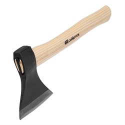 Топор ТП11-06, 600 г, в сборе, кованый, деревянное топорище Сибртех 16606