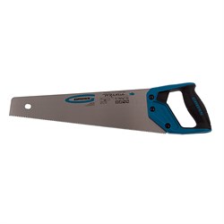 Ножовка по дереву "Piranha", 400 мм, 11-12 TPI, зуб-3D, каленый зуб, двухкомпонентная рукоятка Gross 16694