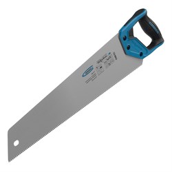 Ножовка по дереву Piranha, усиленное трапецевидное полотно, 500 мм, 11-12 TPI, зуб3D, каленый зуб, двухкомпонентная рукоятка Gross 16707