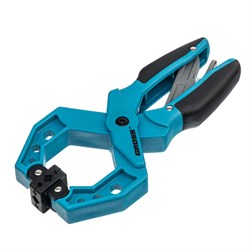 Струбцина клещеобразная 2-1/4, пластиковый корпус, храповой механизм жесткой фиксации, 58 мм Gross 16747