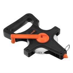 Рулетка геодезическая, 20 м х 12,5 мм, лента ПВХ, открытый корпус Sparta 16874