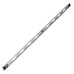 Уровень алюминиевый "Рельс", 2000 мм, 3 глазка (1 поворотный) Matrix 16940