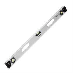 Уровень алюминиевый "Рельс", 800 мм, 3 глазка (1 поворотный) Matrix 16947