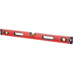 Уровень алюминиевый, 1500 мм, 3 глазка, ударопрочные заглушки, двухкомпонентные ручки Matrix ProFI 16952