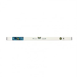 Уровень алюминиевый, 1000 мм, фрезерованный, 3 глазка, магнитный Gross 17006