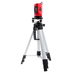 Лазерный уровень самовыравнивающийся, 150 мм, штатив 1150 мм, набор в пластиковом кейсе Matrix 17023