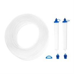 Гидроуровень, удлиненная колба, рельефная градуировка, 25 м Барс 17037