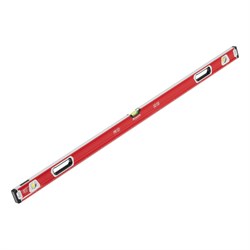 Уровень алюминиевый, магнит, фрезерованный, 3 глазка (1 зеркальный) двухкомпонентные рукоятки, 1500 мм Matrix 17124