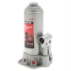 Домкрат гидравлический бутылочный, 8 т, высота подъема 230-457 мм Matrix 17166