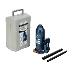 Домкрат гидравлический бутылочный, 5 т, h подъема 207-404 мм, в пластиковом кейсе Stels 17196