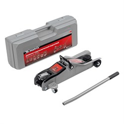 Домкрат гидравлический подкатной 2 т в пластиковом кейсе 85-330 мм. Low Profile Matrix 17228