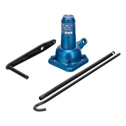 Домкрат механический бутылочный, 2 т, h подъема 180-395 мм, 2 части (домкрат, ручка) Stels 17233