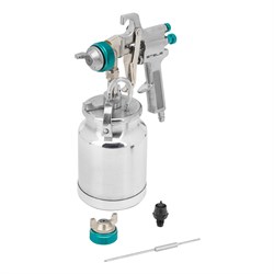 Краскораспылитель AS 702 НP профессиональный, всасывающего типа, сопло 1.8 мм и 2 мм Stels 17263