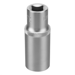 Головка торцевая удлиненная, 22 мм, шестигранная, CrV, под квадрат 1/2 Stels 14841