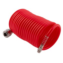 Шланг спиральный воздушный, 5 м, с быстросъемными соединениями Matrix 17300