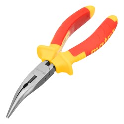 Длинногубцы изогнутые Insulated, 160 мм, двухкомпонентные рукоятки Matrix Professional 14846