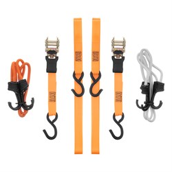 Набор стяжек и резинок для фиксации грузов Stels 17339