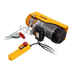 Тельфер электрический TF-1200,1.2 т, 1800 Вт, высота 12 м, 8 м/мин Denzel 17427