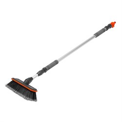 Щетка с подачей воды, телескоп. 2 части (щетка, ручка телескопическая) Stels 17442
