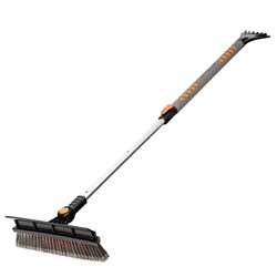 Щетка-сметка для снега со скребком телескопическая 900-1300 мм Stels 17446