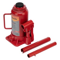 Домкрат гидравлический бутылочный 16 т, h подъема 205-400 мм Sparta Compact 17461