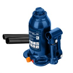 Домкрат гидравлический бутылочный телескопический, 4 т, подъем 170-420 мм Stels 17465