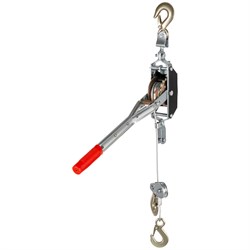 Лебедка рычажная, тяга 2 т, подъем 0.8 т, одинарное храповое колесо Matrix 17485