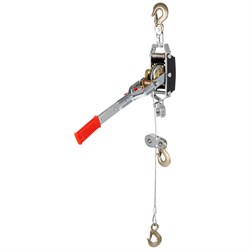 Лебедка рычажная, тяга 4 т, подъем 1.6 т, двойное храповое колесо Matrix 17486