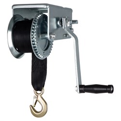 Лебедка шестеренчатая, тяга 0.8 т, ленточная Matrix 17487