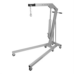 Кран гидравлический, 1 т, H подъема 25-2060 мм, складной (комплект из 2 частей) Matrix 17541