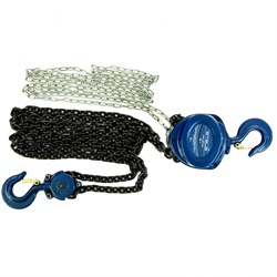 Таль цепная, 5 т, h подъема 3 м, расстояние между крюками 600 мм Stels 17542