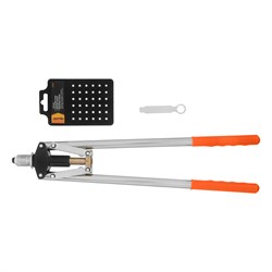 Заклепочник, 450 мм, двуручный, усиленный, заклепки 3.2-4.0-4.8 мм Sparta 17623