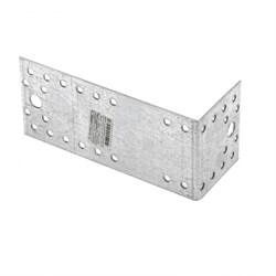 Крепежный уголок ассимичный 1.7 мм, KUAS 145 х 55 х 65 мм Сибртех 17655