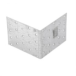 Крепежный уголок равносторонний 2 мм, KUR 100 х 100 х 80 мм Сибртех 17660