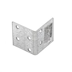 Крепежный уголок равносторонний 2 мм, KUR 40 x 40 x 40 мм Сибртех 17664