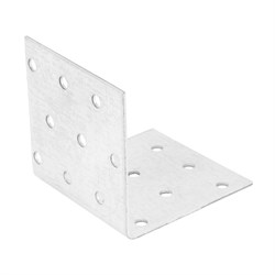 Крепежный уголок равносторонний 2 мм, KUR 60 x 60 x 60 мм Сибртех 17670