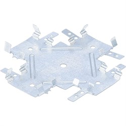 Краб соединительный для Профиля KR 0.7 мм, KR 60х27 мм, цинк Сибртех 17718