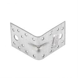 Крепежный уголок усиленный 2.5 мм, KUU 70 x 70 x 55 мм Сибртех 17735