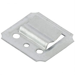 Кляймер №1, оцинкованный с гвоздями, 100 шт Сибртех 17739